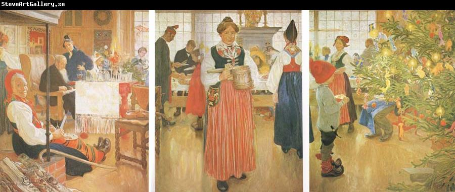 Carl Larsson Now it-s Christmas Again